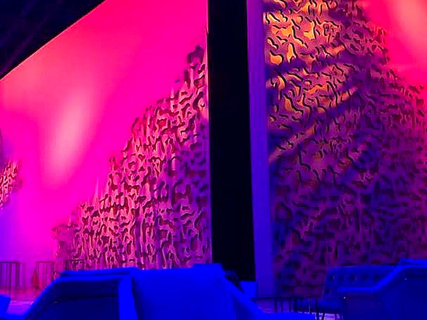 Teatro di AlUla — le installazioni del percorso